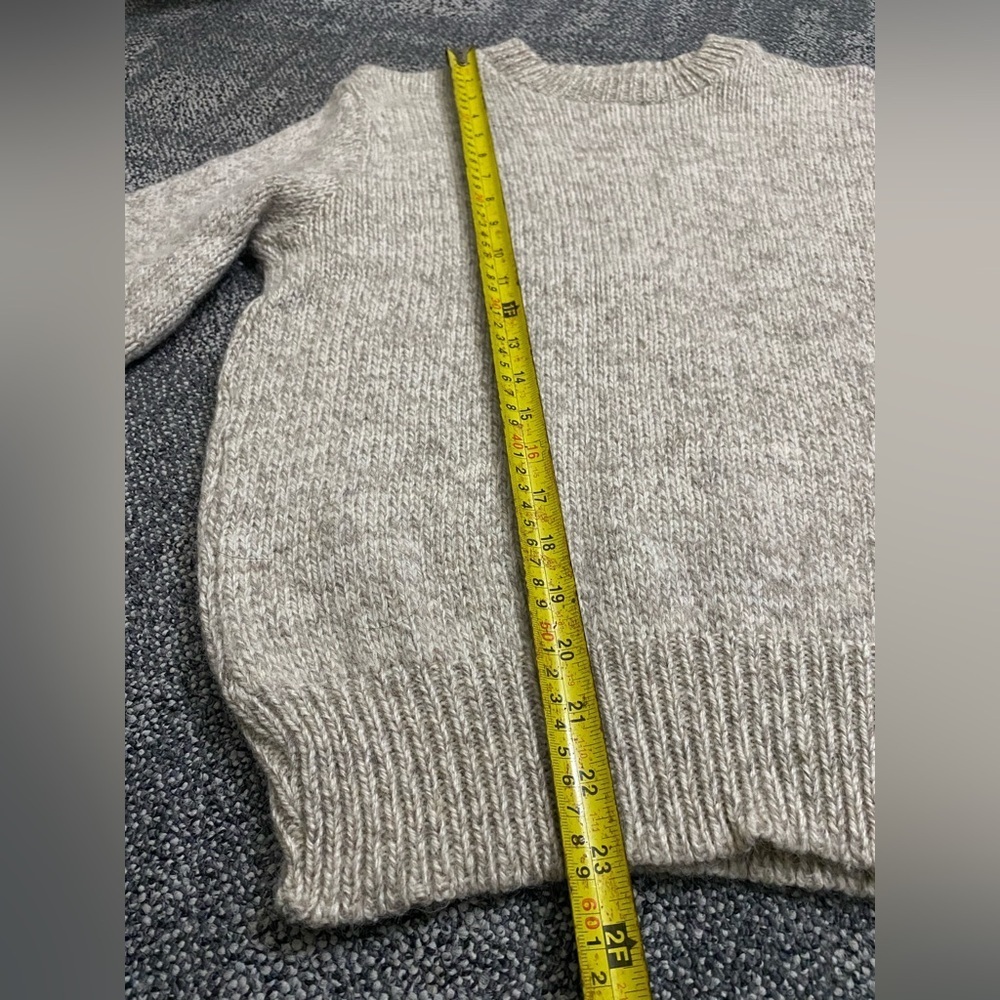 White Mountain Women's Cream Crewneck Sweater - Picture 4 of 5